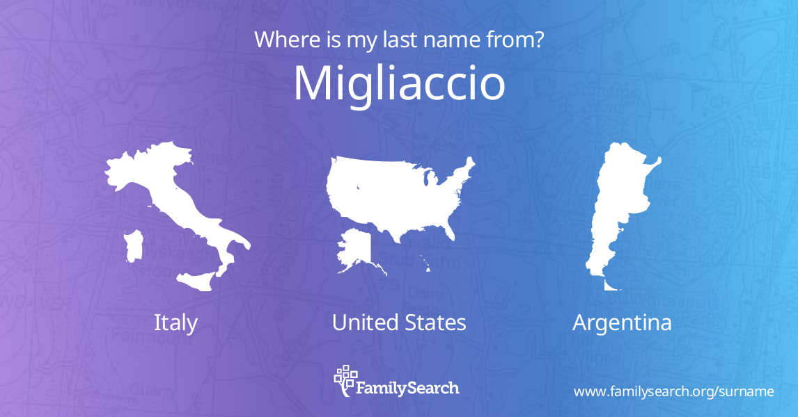 Origins of the Migliaccio Family