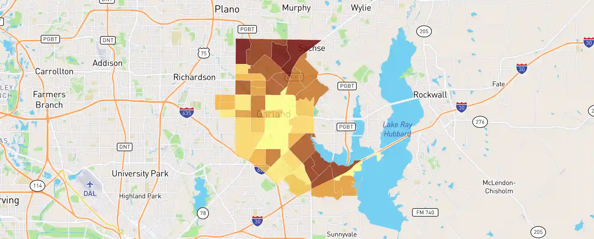 Garland's Zip Codes: An Overview